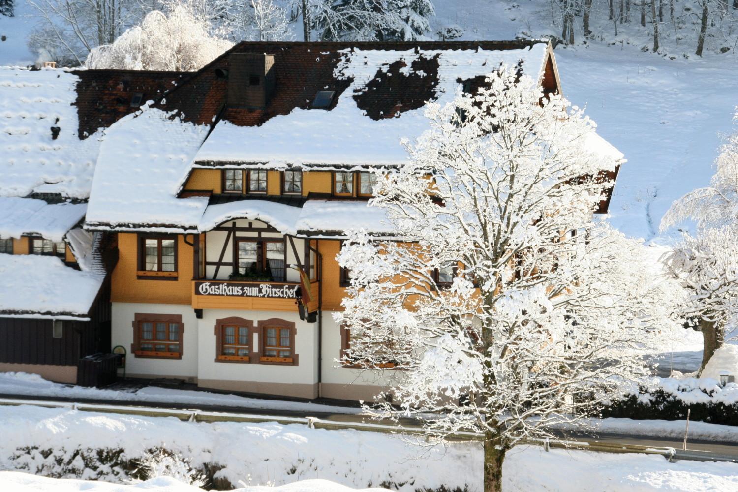 Hotel Gasthaus Hirschen Im Hochschwarzwald Todtnau Nahe Feldberg Exterior foto