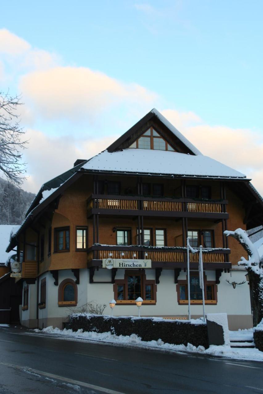 Hotel Gasthaus Hirschen Im Hochschwarzwald Todtnau Nahe Feldberg Exterior foto